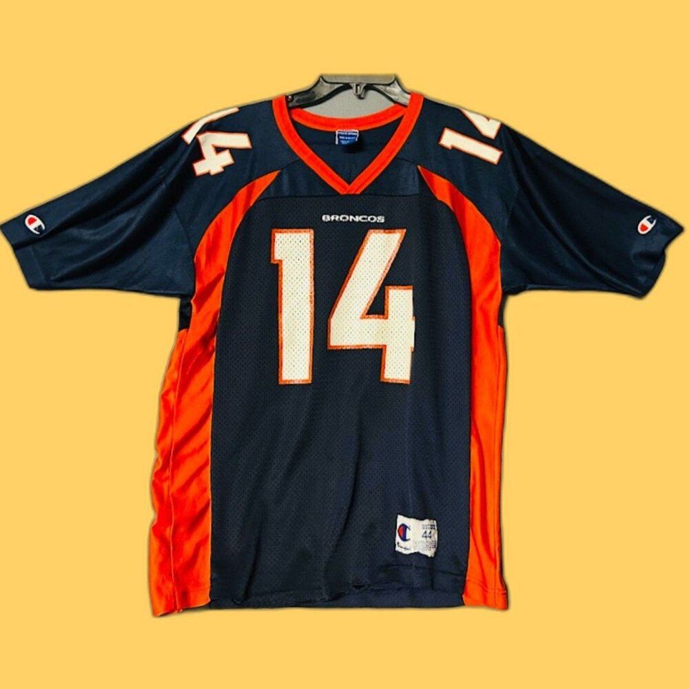 SBXXXIII Denver Broncos -Brian Griese #14 Champion Jersey -Adult Large 44